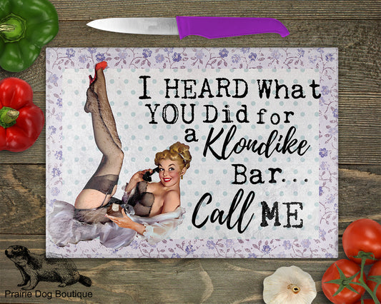 I Heard What You Did For A Klondike Bar…Call Me