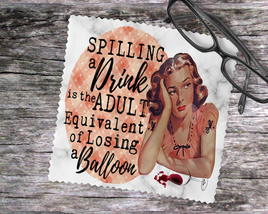 Spilling A Drink Is The Adult Equivalent Of Losing A Balloon